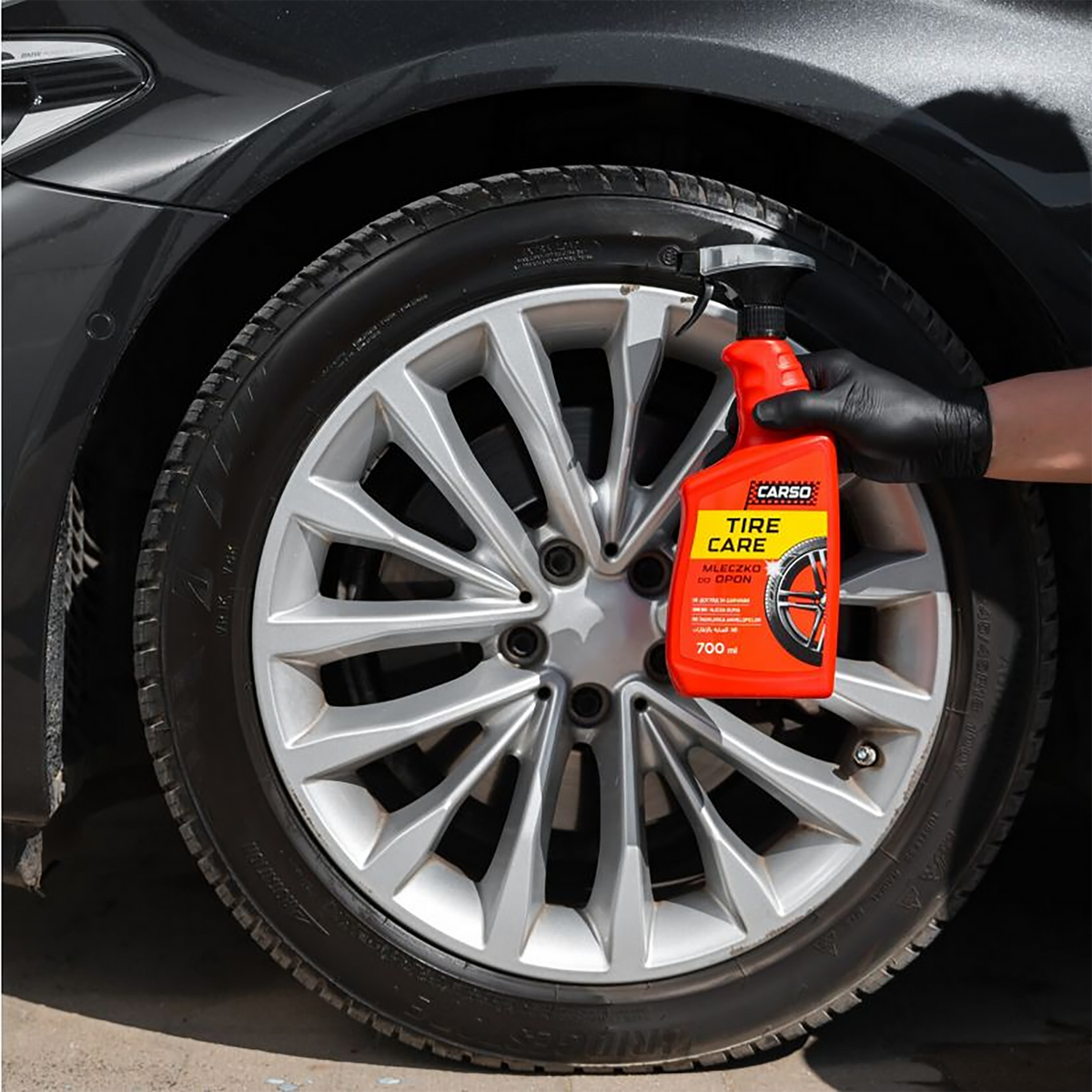 Preparat do nabłyszczania opon K2 Carso Tire Care AURA 700ml C155