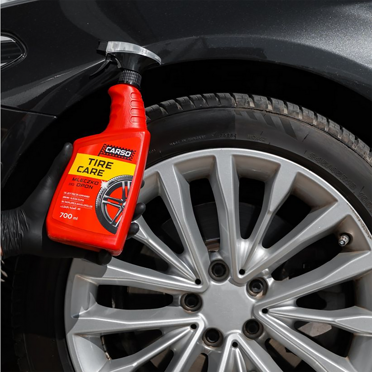 Preparat do nabłyszczania opon K2 Carso Tire Care AURA 700ml C155