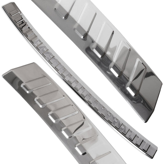 SKODA OCTAVIA COMBI 4 IV 20-23 Rear Bumper Protector CHROME