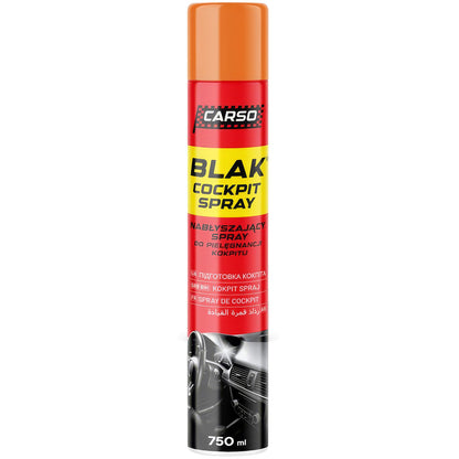Spray do deski rozdzielczej K2 Carso Blak Brzoskwinia 750ml C407BR