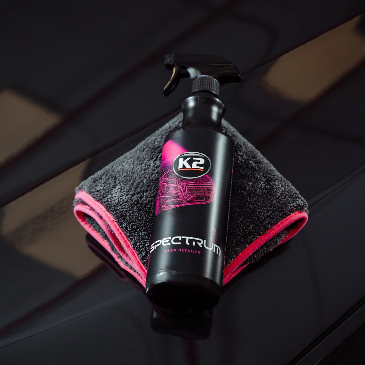 Car body wax Quick Detailer K2 SPECTRUM PRO 1L D3001