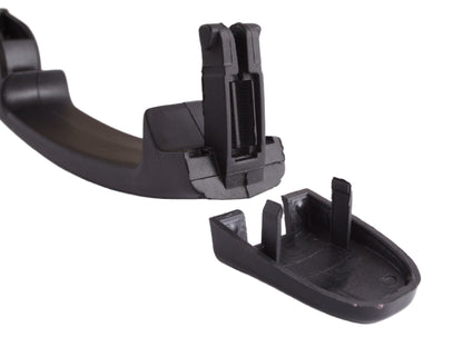 Audi A2 TT BLACK outer door handle WITHOUT HOLE WITHOUT SEAL rear right