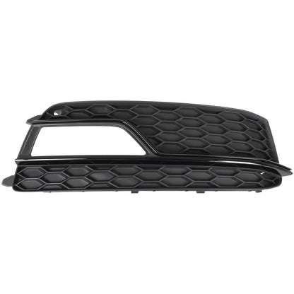 Audi A5 8T S-LINE FL 11-16 Z HALOGENAMI atrapka kratka w zderzak przedni CZARNA prawa