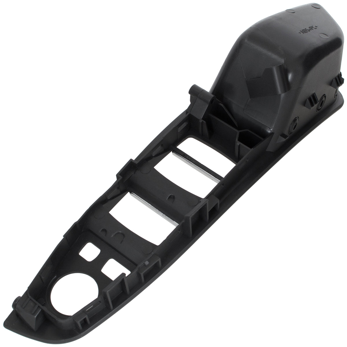 BMW 5 F10 F11 09-17 uchwyt wewnętrzny CZARNY drzwi przednich lewych 2-otwory + uchwyt wewnętrzny CZARNA SKÓRA drzwi przednich prawych 2 szt. KPL