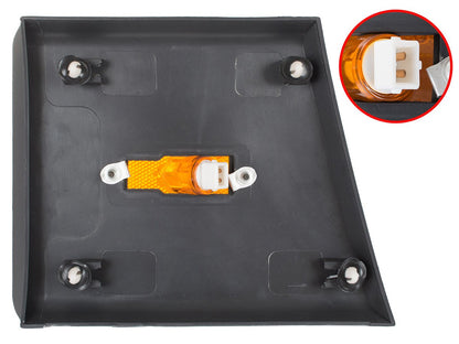 Citroen Jumper 2006 - B-pillar trim LEFT + MARKER LIGHT SET