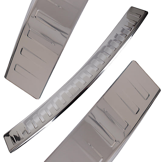 Dacia Duster I 10-17 rear sill plate STAINLESS STEEL CHROME