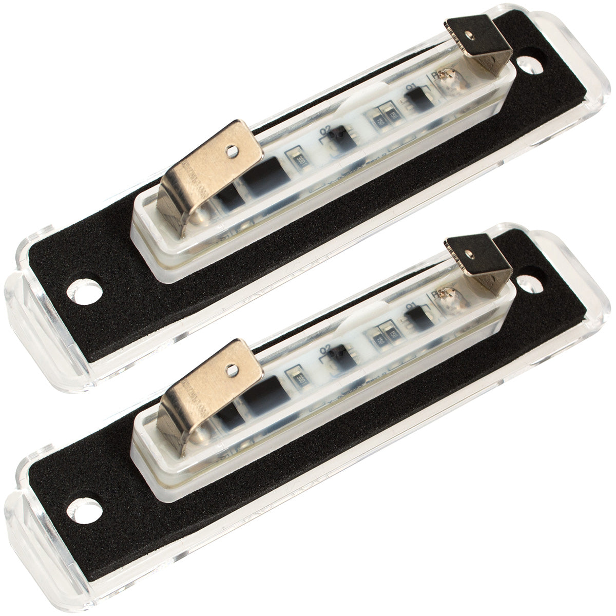 Mercedes S124 E-Class R129 SL-Class LED license plate lights 2 pcs set