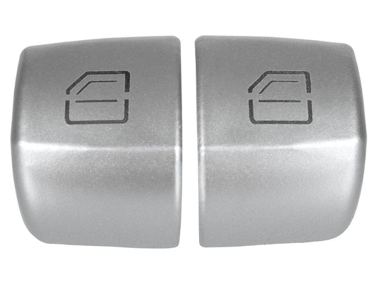 Mercedes W205 C-Class 2013- window switch button covers for left panel 2 pcs. SET