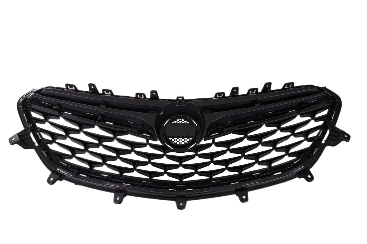 Opel Mokka 16-19 dummy grille BLACK + CHROME