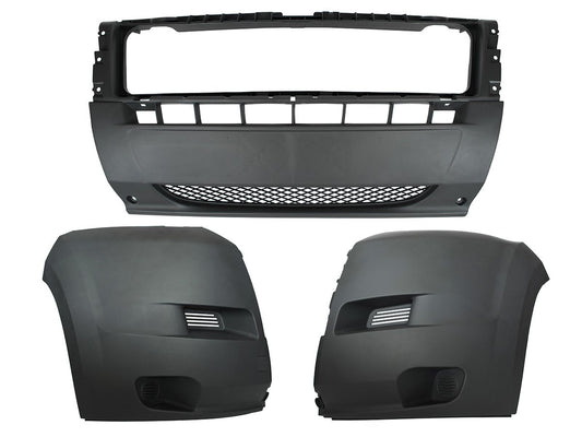 Peugeot Boxer 06-14 front bumper 3 pcs. SET