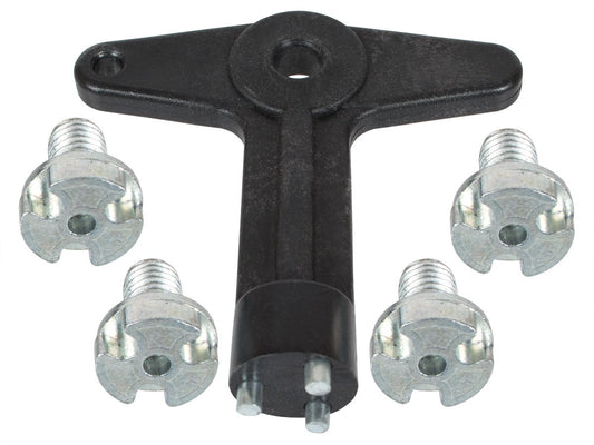 Renault Clio II III Laguna II Megane I II Modus Scenic II wheel trim cap key + 4 screws COMPLETE SHORT VERSION 18 MM