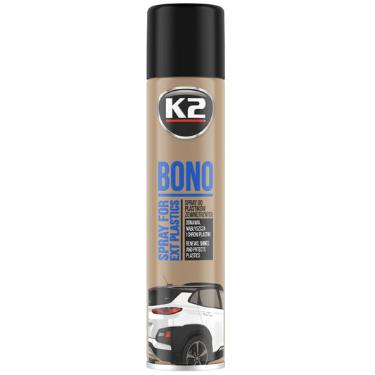 Spray do nabłyszczana i odnawiania plastików K2 BONO 300ml aerozol K150
