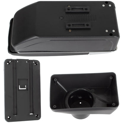 Toyota Yaris III 11-20 armrest with storage compartment BLACK ECO-LEATHER + mounting kit