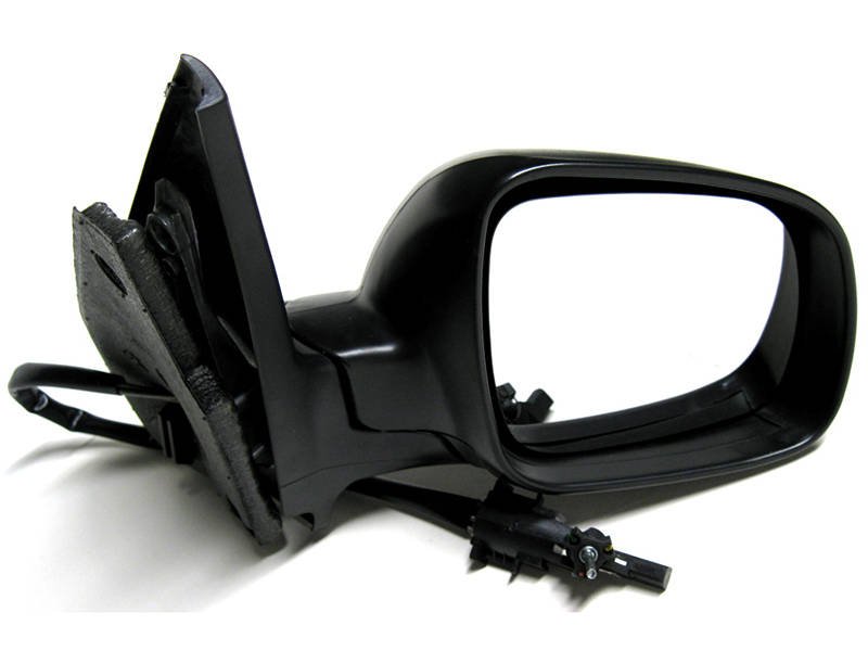 VW Bora 97-04 manual exterior mirror BLACK right