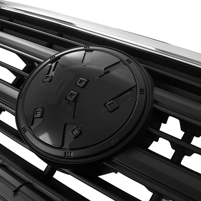 VW Crafter 2018 - BLACK grille with chrome trim