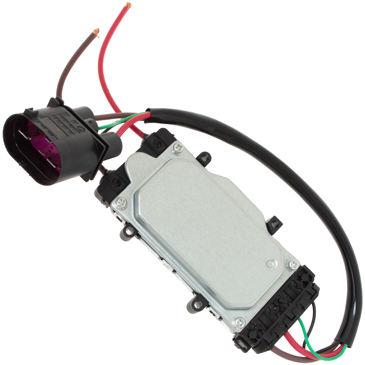 Audi A6 C6 04-11 moduł wentylatora chłodnicy LEWY