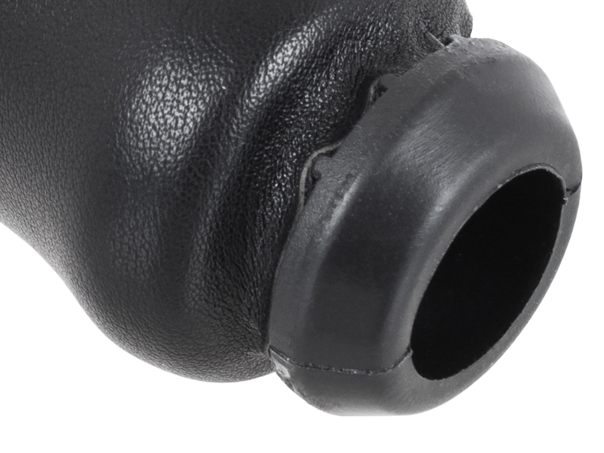 Dacia Logan I 2004- gałka zmiany biegów 6 BIEGÓW CZARNA SKÓRA + CHROM