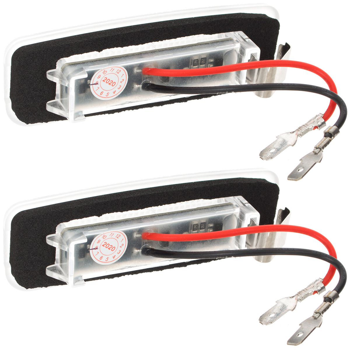 Ford Focus Mk1 98-05 lampki podświetlenia tablicy rejestracyjnej LED 2 szt. kpl.