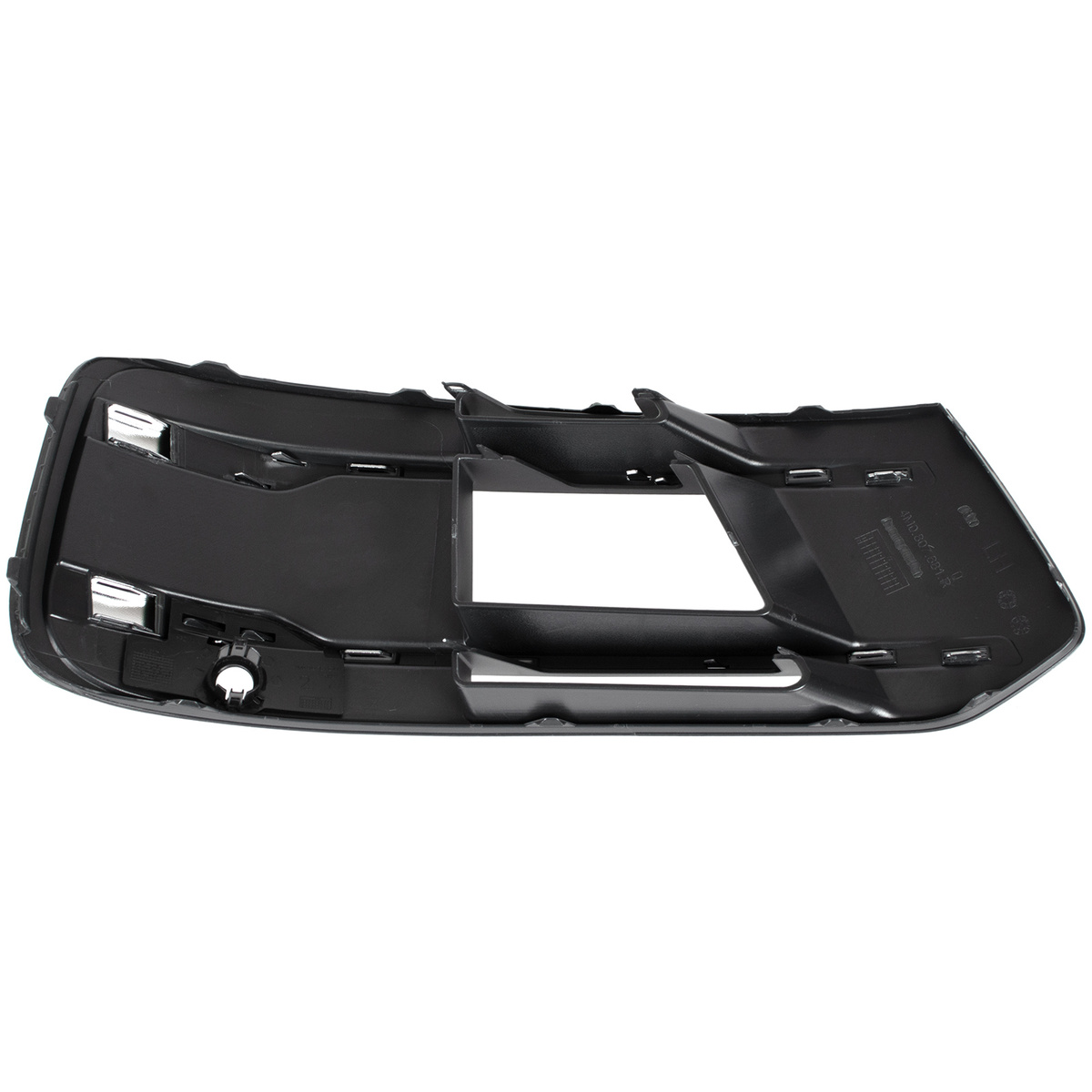 Audi Q7 4M 15-19 atrapka kratka w zderzak przedni CZARNA + SILVER lewa