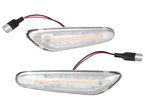 BMW 1 E81 E82 E87 E88 kierunkowskaz boczny LED BIAŁY DYNAMICZNY 2 szt. KPL