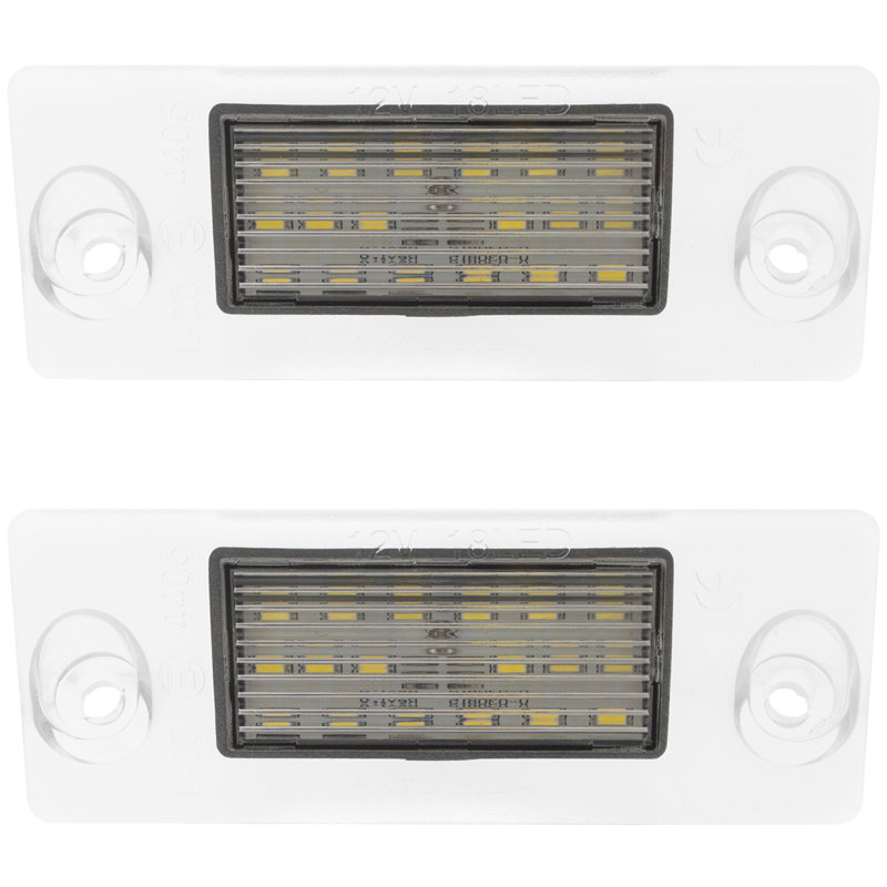 Audi A3 8L A4 B5 lampki podświetlenia tablicy rejestracyjnej LED 2 szt. kpl.