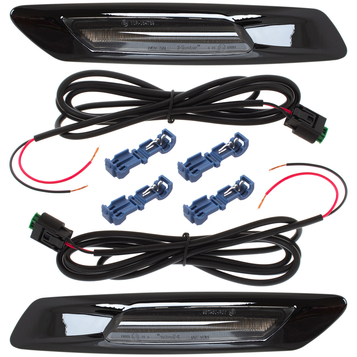 BMW 3 E90 E91 E92 E93 04-13 kierunkowskaz boczny LED DYMIONY DYNAMICZNY 2 szt. KPL