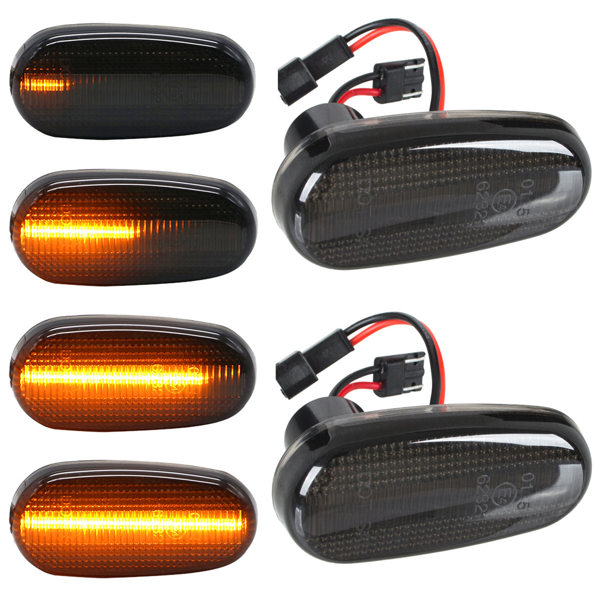 Fiat Bravo II 07-14 kierunkowskaz boczny LED DYMIONY DYNAMICZNY 2 szt. KPL