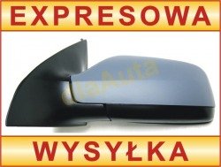 Opel Astra II 98-06 lusterko zewnętrzne manualne DO MALOWANIA lewe