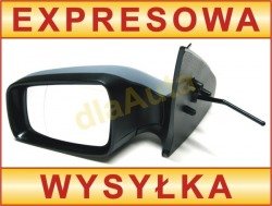 Opel Astra II 98-06 lusterko zewnętrzne manualne DO MALOWANIA lewe