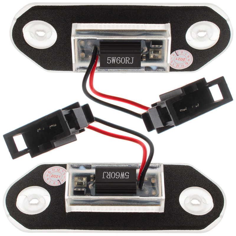 Skoda Octavia I VW Golf III Variant Vento (Jetta III) lampki podświetlenia tablicy rejestracyjnej LED 2 szt. kpl.