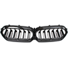 BMW 5 G30 G31 LCI 2020- atrapa między reflektory (nerki) BLACK GLOSSY DOUBLE BAR