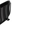 BMW 6 E63 / E64 04-10 atrapy między reflektory (nerki) lewa + prawa kpl. BLACK GLOSSY DOUBLE BAR