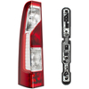 Renault Master III 2010- lampa tylna lewa + wkład lampy tylnej lewy 2 szt. KPL