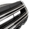 VW Tiguan I FL 11-18 atrapa między reflektory (grill) CZARNA + CHROM